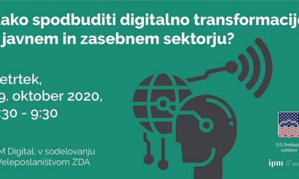 Digitalna transformacija v javnem in zasebnem sektorju