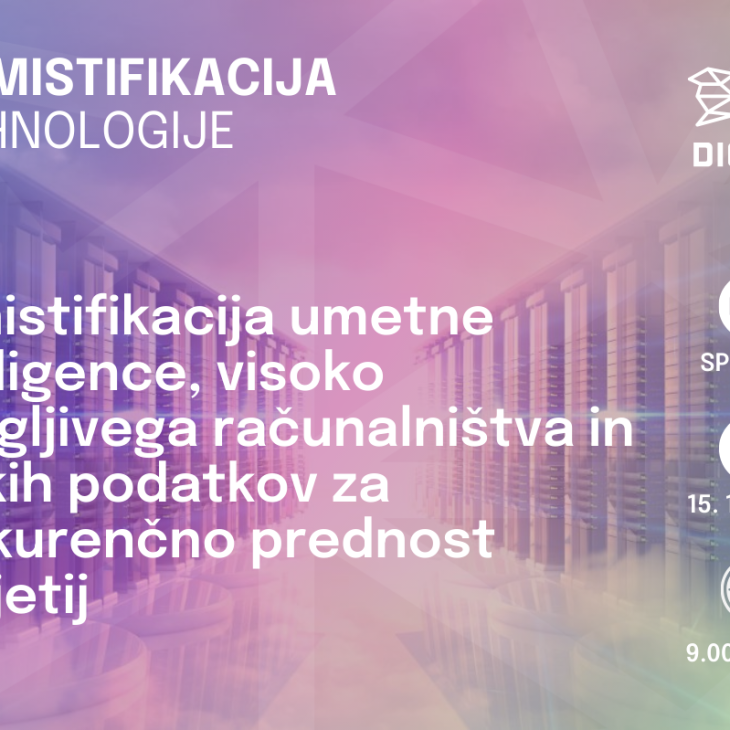 Demistifikacija umetne inteligence, visoko zmogljivega računalništva in velikih podatkov za konkurenčno prednost podjetij
