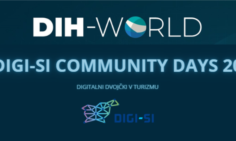 DIGI-SI Community Days: Digitalni dvojčki v turizmu