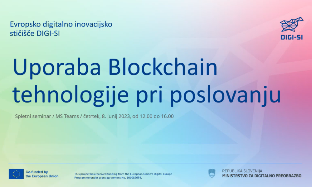 First Demystifying Seminar on Blockchain: Use of Blockchain in Business (Tourism, Health, Agri-food, Manufacturing)