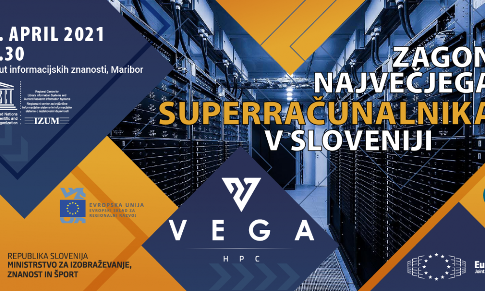 Vega supercomputer launch ceremony