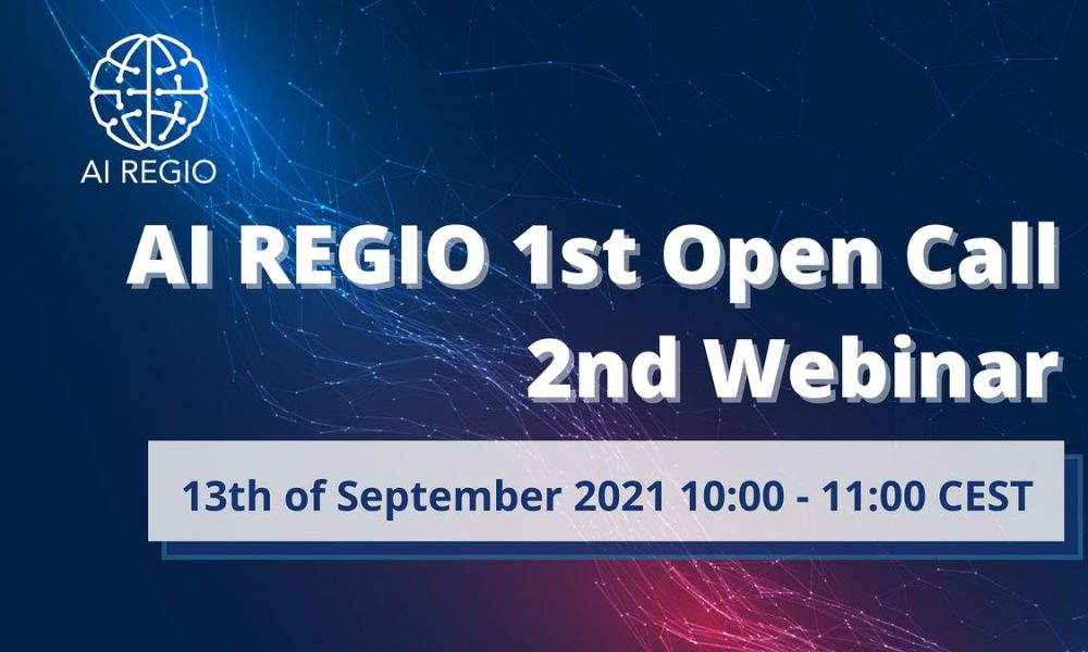 AI REGIO 1st Open Call 2nd Webinar