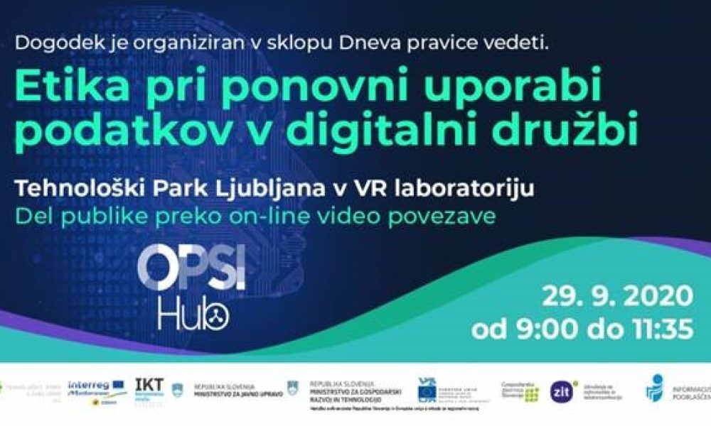 Etika pri ponovni uporabi podatkov v digitalni družbi