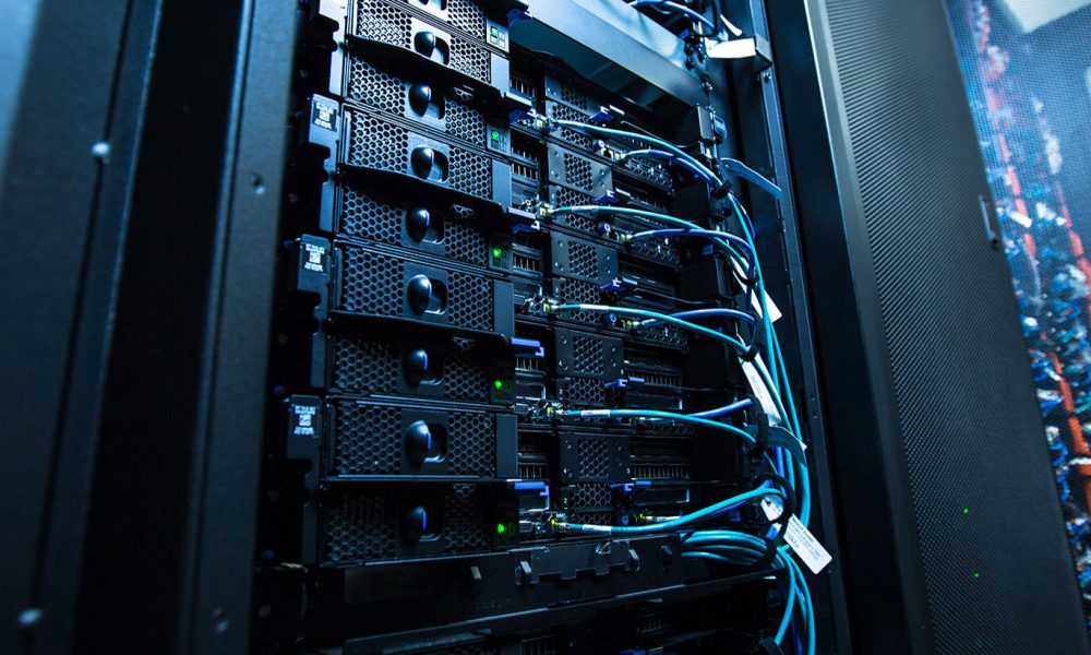 Image of the supercomputer